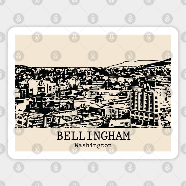 Bellingham - Washington Magnet by Lakeric